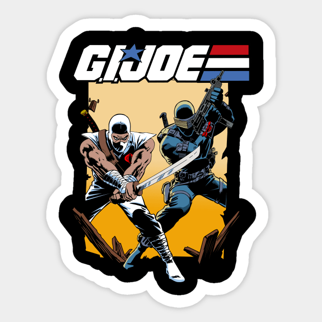 GI Joe Arashikage masters Sticker by MikeBock